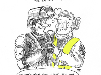 Saint Valentin – Gilets Jaunes et Forces de l’ordre