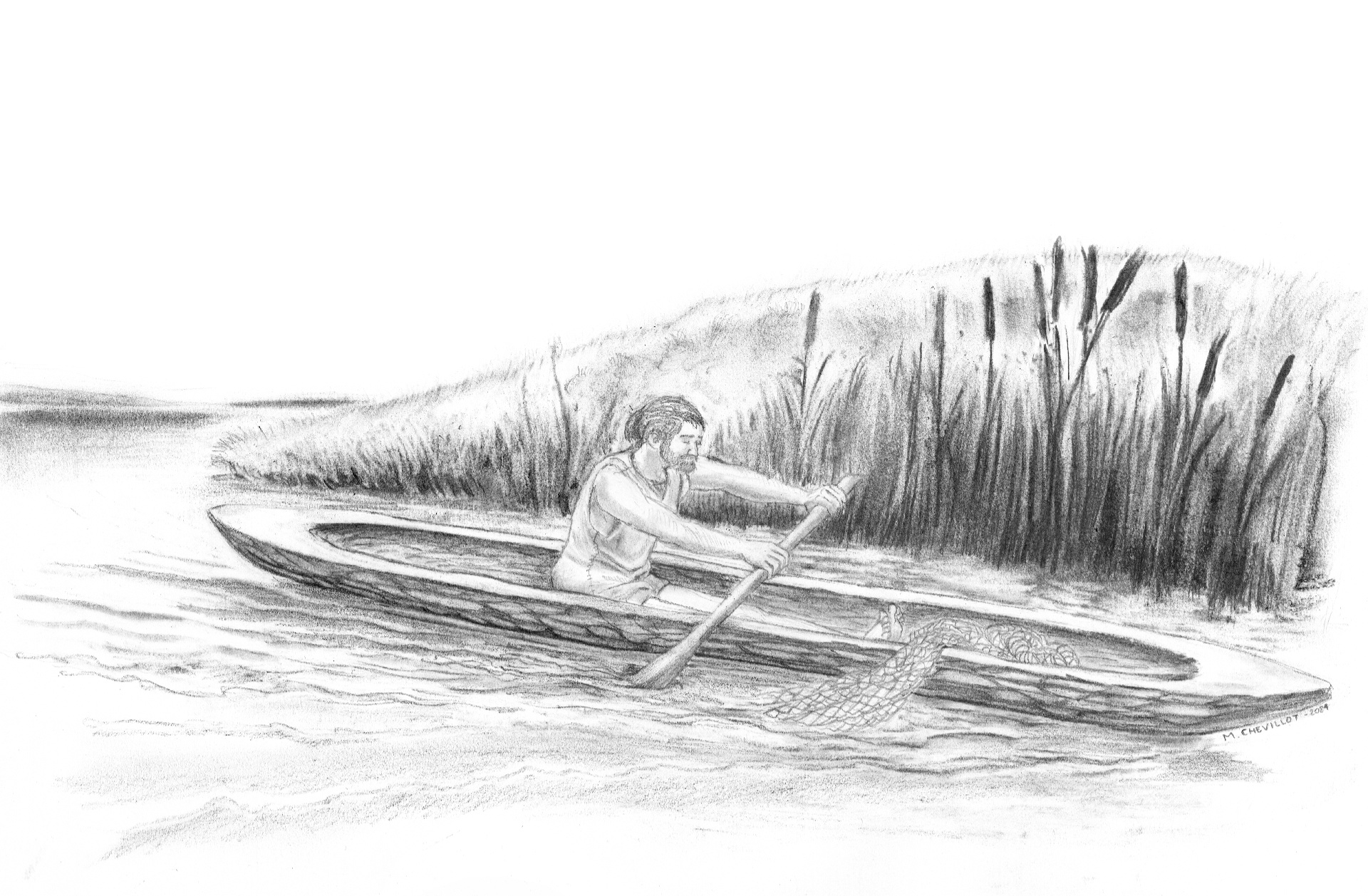 Barque néolithique